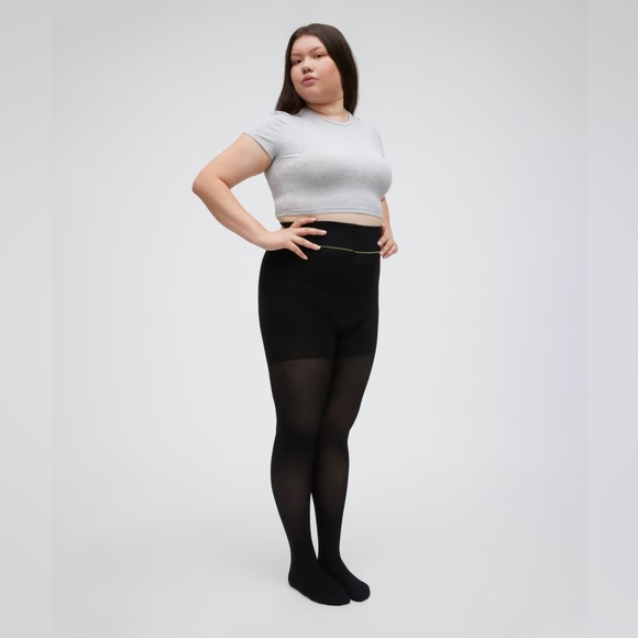 Sheertex luxury shaping semi-sheer rip resist tights - Picture 2 of 4